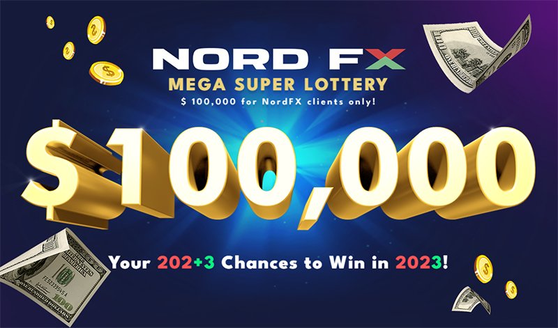 Mega Super Lottery: NordFX to Give Away Another $100,000 to Traders in 20231
